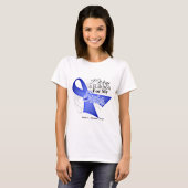 Zuster Periwinkle Ribbon - Stomach Cancer T-shirt (Voorkant volledig)