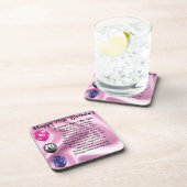 Zuster Poem - 70e verjaardag Onderzetter (Rechterzijde)