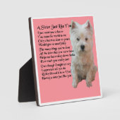 Zuster Poem Plaque - Westie-ontwerp Fotoplaat (Voorkant)