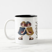 Zuster Poem sentimentale koffie mok (Links)