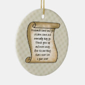 Zuster Poem-versiering Keramisch Ornament (Rechts)