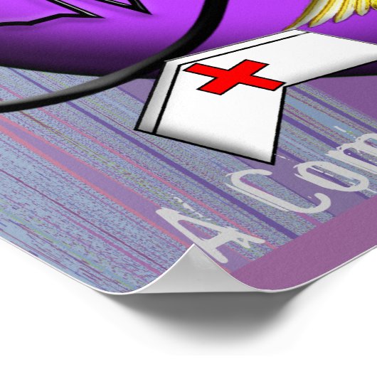 Zuster Poster "Liefde is...een compassionate verpl (Hoek)