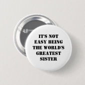 zuster ronde button 5,7 cm (Voorkant /achterkant)