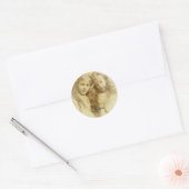 zuster ronde sticker (Envelop)