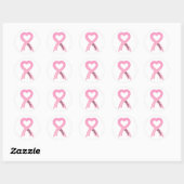 Zuster Roze Lint Sticker (Vel)