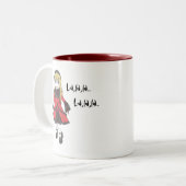 Zuster Ruby Mug Tweekleurige Koffiemok (Voorkant links)
