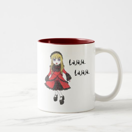 Zuster Ruby Mug Tweekleurige Koffiemok (Rechts)