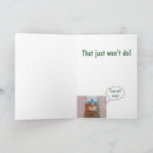 Zuster Rupie Cat wordt goed Kaart (Binnen)