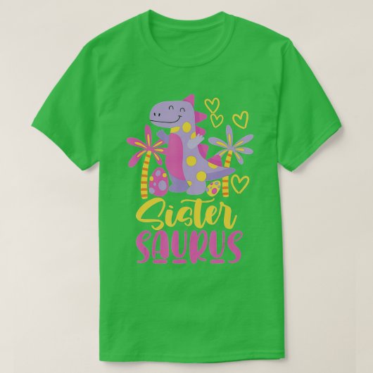Zuster Saurus Girls (1) T-shirt (Design voorkant)