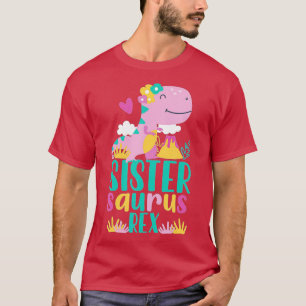 Zuster Saurus Rex Dinosaur Dino Design for Kids T-shirt