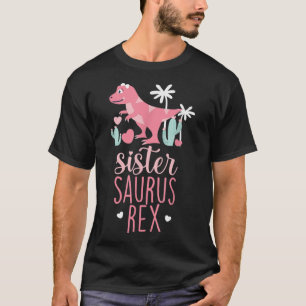 Zuster Saurus Rex Dinosaur Kinderen T-shirt