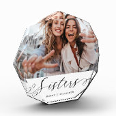 Zuster Script Gift for Sister Photo Keepomwille Fotoblokken (Links)