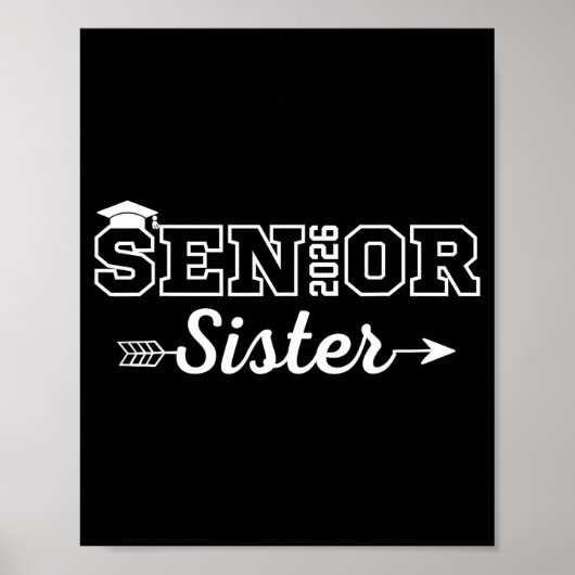 Zuster senior 2026 klas van 2026 senioren afstuder poster (Voorkant)