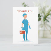 Zuster sentiment Hartelijk dank Bedankkaart (Staand voorkant)