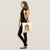Zuster Seraphim cartoon- Canvas tas (Voorkant (model))