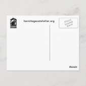 Zuster Seraphim Glas in lood - Briefkaart (Achterkant)