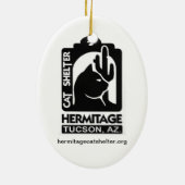 Zuster Seraphim Glas in lood- Ornament (Achterkant)