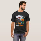 Zuster Shark Boo Halloween Shark Boo Ghost Snoep P T-shirt (Voorkant volledig)