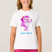 Zuster Shark | Funny Personalized T-shirt (Voorkant)