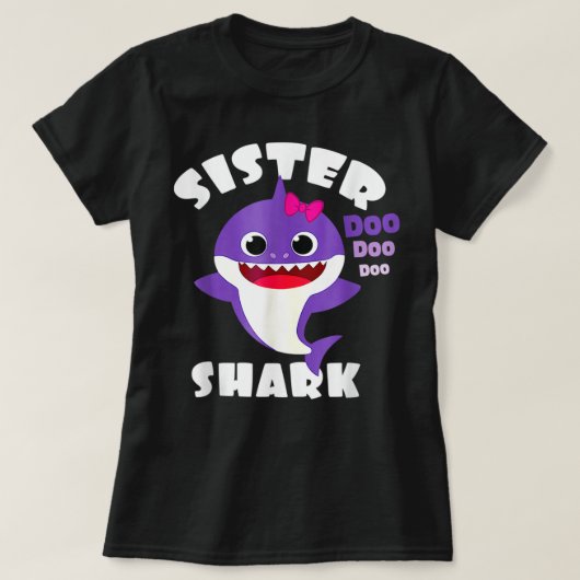 Zuster Shark Shirt Zuster Shark Lover (Design voorkant)