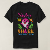 Zuster Shark Shirt zuster Shark Lover Family Mothe (Design voorkant)