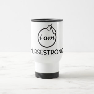 Zuster Sterke koffie-Mok voor verpleegkundigen Reisbeker