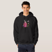 Zuster Stethoscoop Paasdag Rabbit Ears Cute Bunn Hoodie (Voorkant volledig)