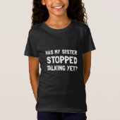 Zuster stopte met praten nog t-shirt (Voorkant)