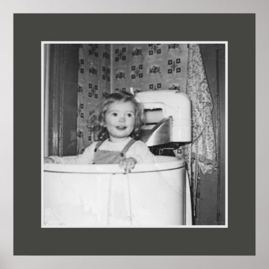 Zuster Sue op de buis Poster (Voorkant)