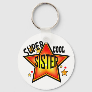 Zuster Super Cool Star Funny Sleutelhanger
