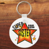 Zuster Super Cool Star Funny Sleutelhanger (Voorkant)