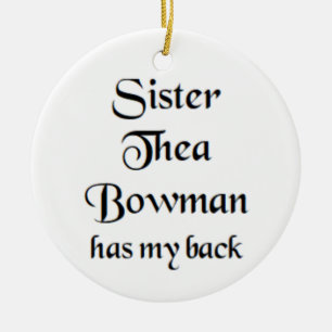 zuster Thea Bowman-mok Keramisch Ornament