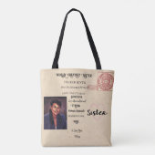 zuster tote bag (Achterkant)