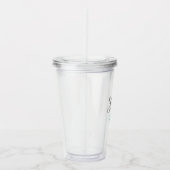 Zuster Tropical Palm Leaves Bachlorette Acryl Drinkbeker (Rechts)