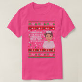 Zuster Ugly met kerst Sweater T-shirt (Design voorkant)