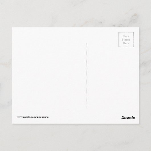 zuster uil briefkaart (Achterkant)