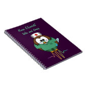 zuster uil notitieboek (Rechterzijde)