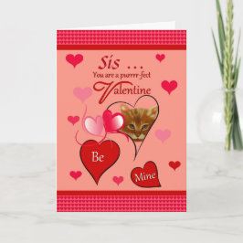 Zuster Valentijnsdag - purrr-fect Feestdagen Kaart