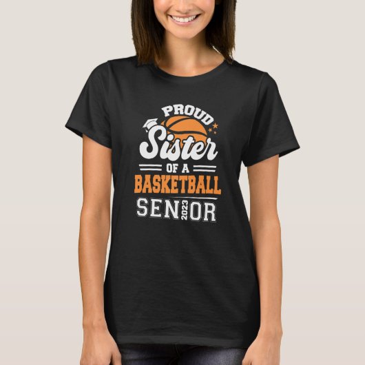 Zuster van Basketball Senior 2023 T-shirt (Voorkant)