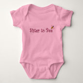 Zuster van Bee Baby Romper (Voorkant)