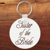 Zuster van Bride Classy Browns Sleutelhanger (Voorkant)
