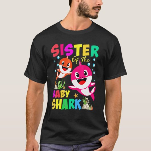 Zuster van de Baby-goudhaai zuster Chr T-shirt (Voorkant)