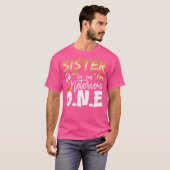 Zuster van de beruchte One Old School 1st Hip Hop T-shirt (Voorkant volledig)