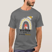 Zuster van de Birthday Princess Funny Sister Gnome T-shirt (Voorkant)