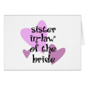 Zuster van de Bride (Voorkant Horizontaal)