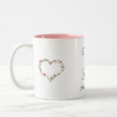 Zuster van de Bride cup Tweekleurige Koffiemok (Links)