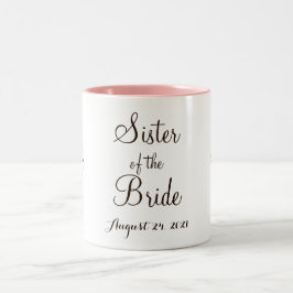 Zuster van de Bride cup Tweekleurige Koffiemok