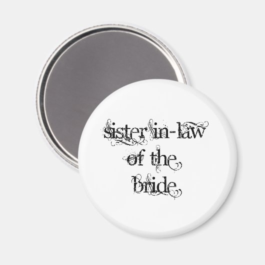 Zuster van de Bride Magneet (Voorkant / Achterkant)