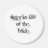 Zuster van de Bride Magneet (Voorkant)