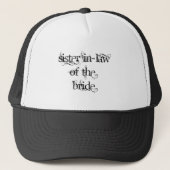 Zuster van de Bride Trucker Pet (Voorkant)